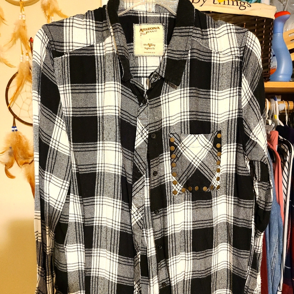 Plaid Top